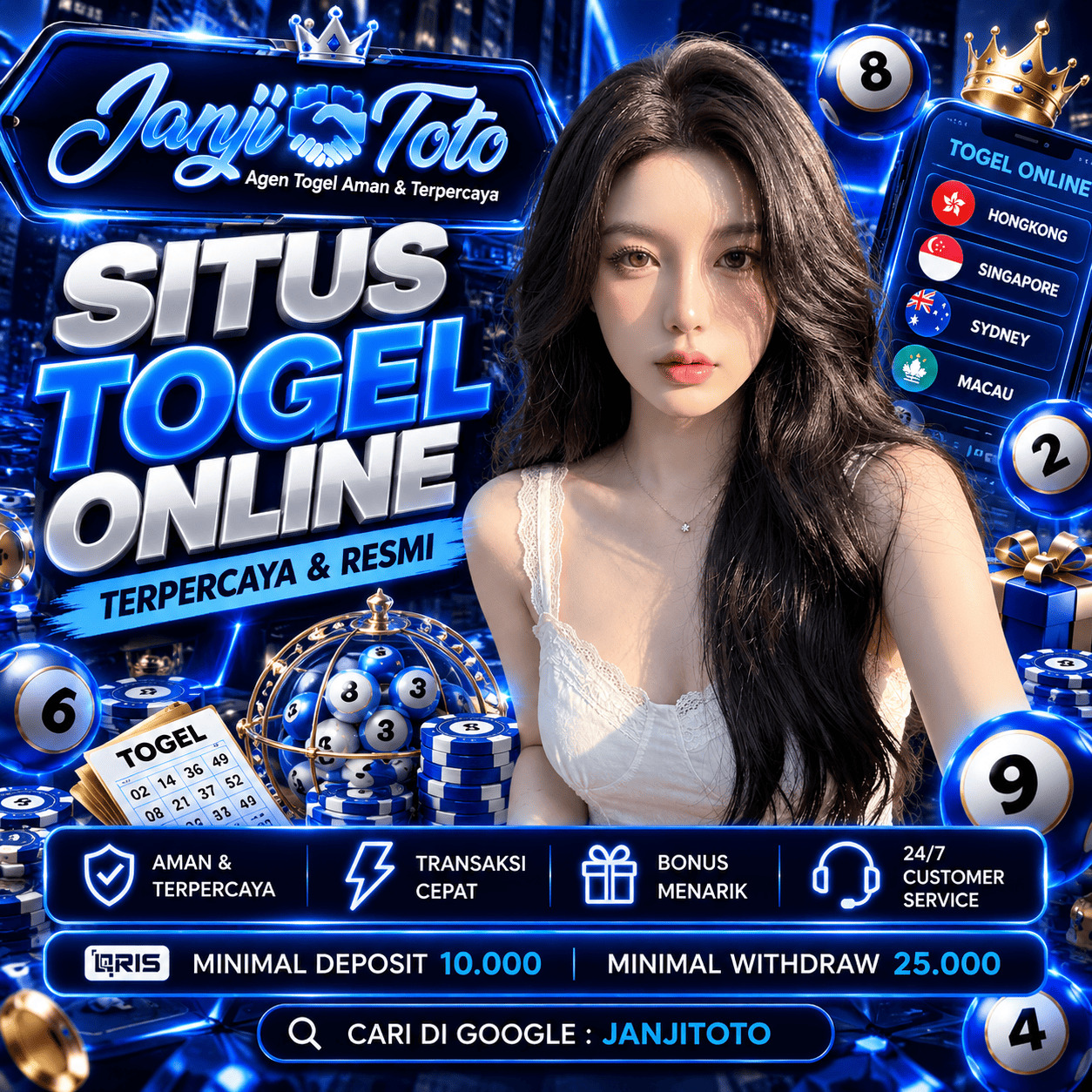 JANJITOTO: Situs Togel Terpercaya Indonesia dengan Akses Online Terbaru & Minimal Depo Mulai 5K